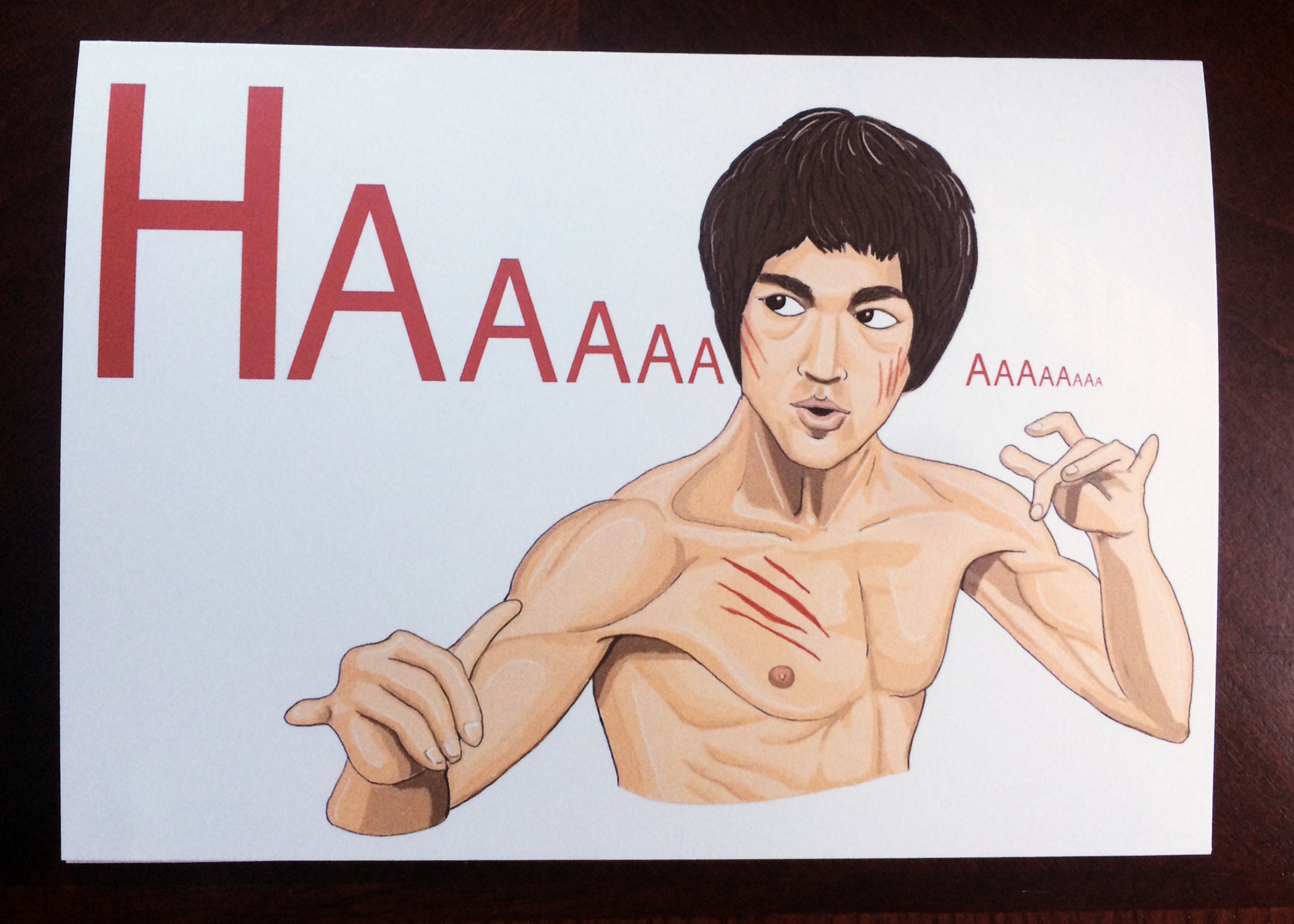 Haaaaappy Birthday Bruce Lee - Etsy