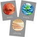 Planet Print Set Planet Printables Solar System Printables Solar System ...
