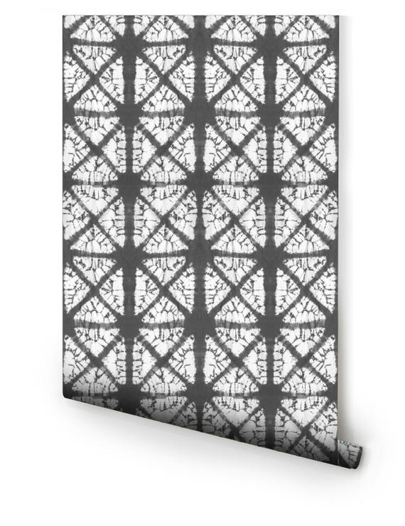 Stone Gray Diamond Wallpaper Etsy