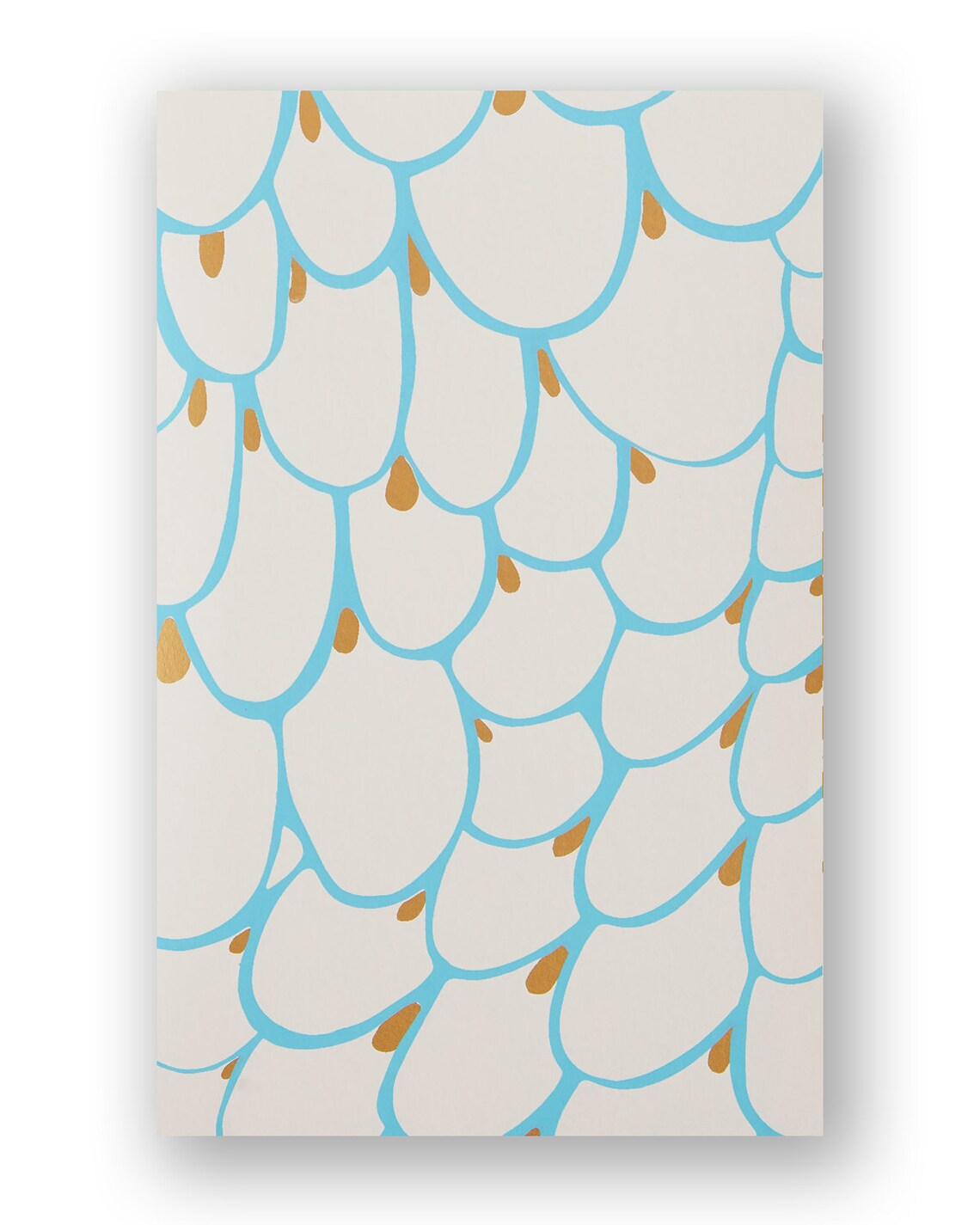 Peacock Teal Wallpaper Sample Etsy