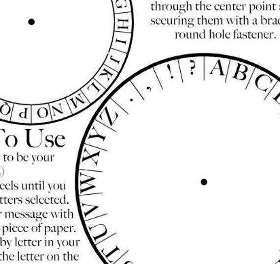 Key Representative Coded Information Cipher Wheel Printable - Decoder image relating to Printable Cipher Wheel referred to as Mystery Consultant Coded Concept Cipher Wheel Printable - Decoder