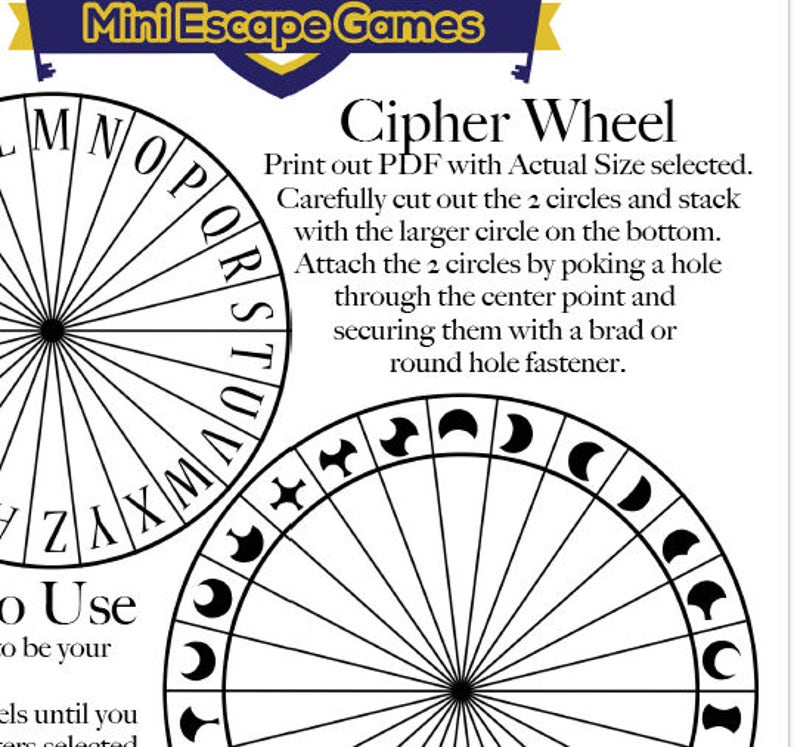 Celestial Moon Stages Cipher Wheel, Spy Birthday Get together Favors, Escape Space Favors, Top secret Representative Bash Favors, Clear up The Puzzle Code Disk photograph about Cipher Wheel Printable named Celestial Moon Levels Cipher Wheel, Spy Birthday Social gathering Favors, Escape House Favors, Key Representative Bash Favors, Fix The Puzzle Code Disk