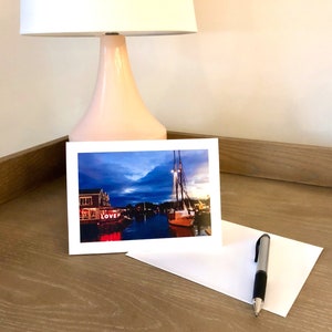 Verliebt euch in meine Kennebunkport, Maine Foto-Grußkarte! Besonderer Anlass oder Einfach Einfach so! Passender Umschlag, Made in Maine, kostenloser Versand
