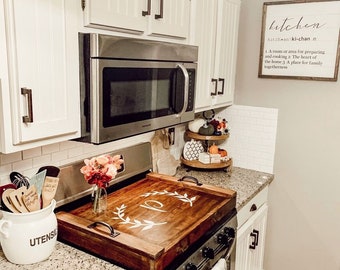 Stove top Cover - Stove top Cover -  - tray for stove top - wood stove cover - stove top - Stove Cover for Gas Stove
