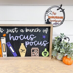 Poción Bar Halloween Madera Signo-Calabaza-Granja Signo de Halloween- Calabaza Halloween- Boho Halloween-Signo de Otoño - Signo de Halloween-Casa Encantada