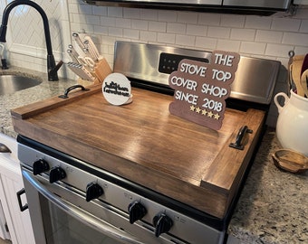 Electric OR Gas Stove top Cover - Stove Cover -Stove top Cover -  - wood stove cover - stove top