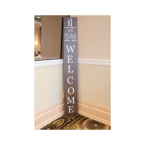 Welcome Sign//outdoor welcome sign//front door welcome sign//front door sign//entryway decor//porch decor//porch sigh//porch welcome sign