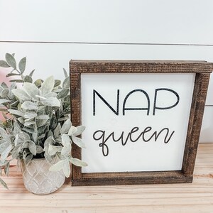 Nap Queen Dorm Sign Classroom Sign College Roommate Dorm Sign Dorm Decor College Dorm Dorm Sweet Dorm College Roomies image 3