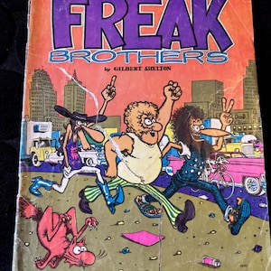 Furry Freak Brothers - Etsy