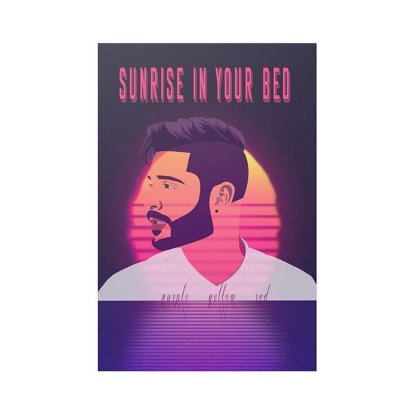 Jon Bellion Blu Lyrics Poster