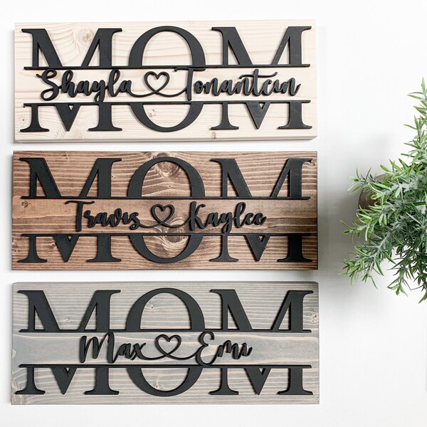 Mom Signs Etsy