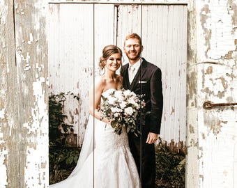 Custom Pallet Wood Photo Print: Rustic Farmhouse Wall Decor