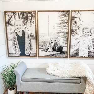 INTERCHANGEABLE wood Framed Photo | Custom photo print | Picture on Wood | Photo on wood | Framed Prints | Framed Photo | Your Photo Printed