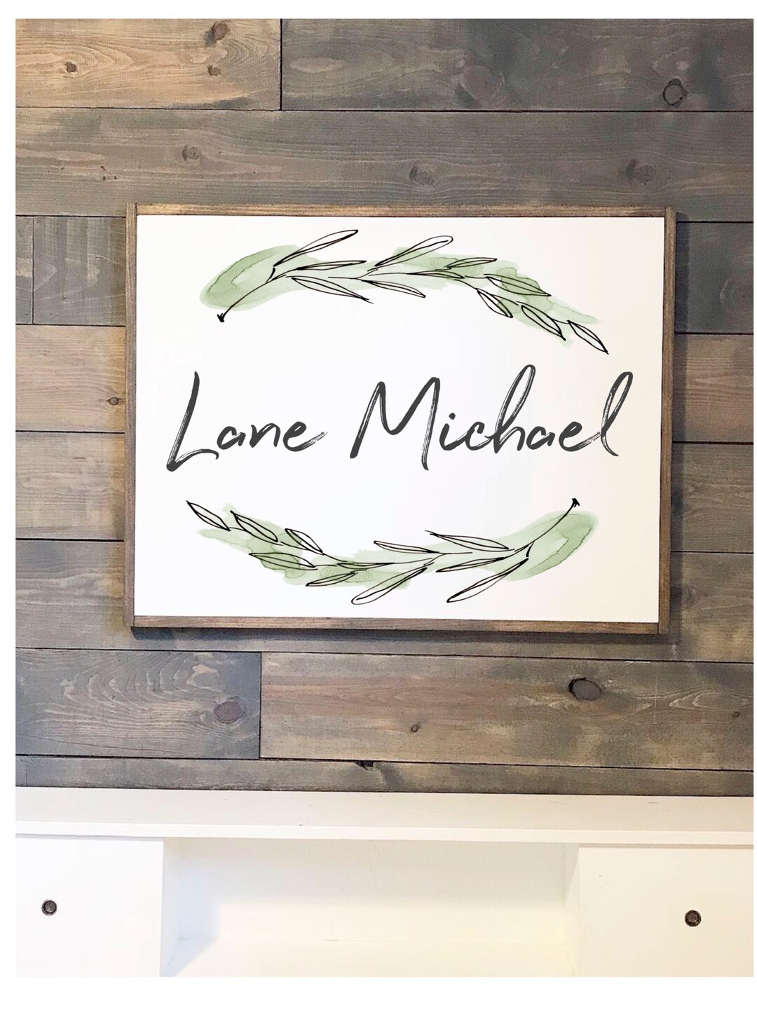 Name Sign for Nursery | Boy Name Sign | Nursery Room Decor | Baby ...