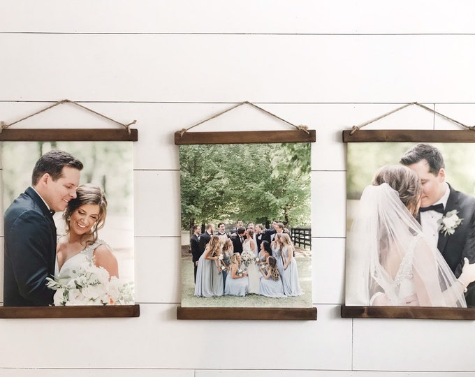 Hanging Canvas Print, Personalized Photo, Hanging Print, Canvas Photo