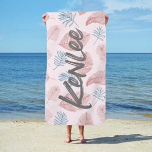 Serviette personnalisée | Serviette de piscine personnalisée | Serviette de plage personnalisée | Serviette personnalisée | Serviette de plage personnalisée pour les enfants