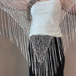 Paljett Triangelhalsduk: Flervägs Skimrande Omslagspaljé Grunt