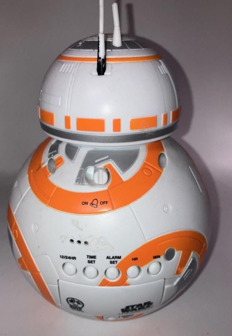 Star Wars BB8 Digital Alarm Clock - Etsy