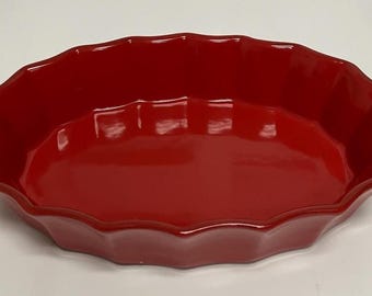 Scalloped Baking Dish 12" x 8-3/4" x 2-1/4" deep