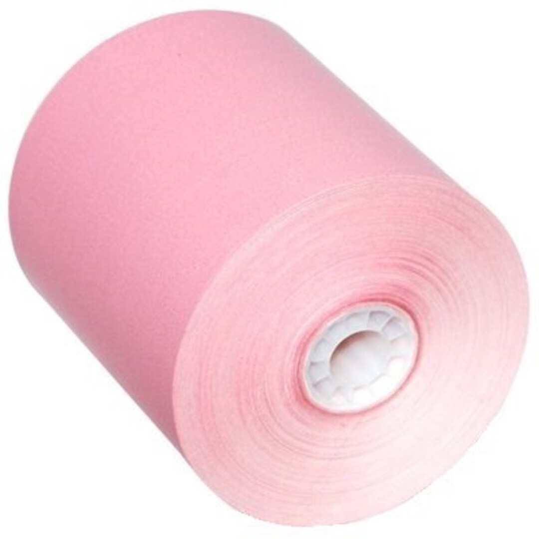 Pink Thermal Receipt Paper Rolls. 31/8 X 230' Etsy