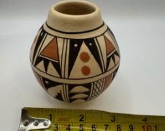 Hopi-Tewa Pottery, Signed by Steven Mutz.