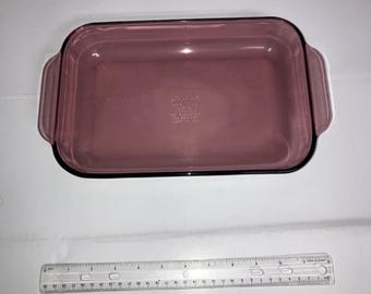 Vintage PYREX 2.2 Quart(2 L) 232-R "A2" Smokey Brown Baking Dish/Brownie Dish