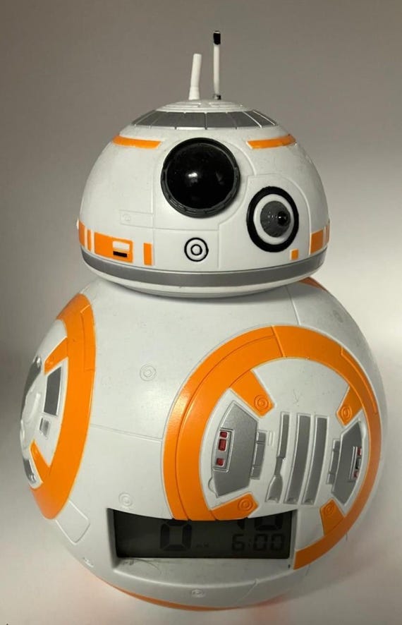 Star Wars BB8 Digital Alarm Clock - Etsy