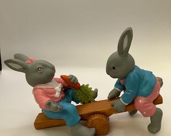 Easter Bunnies See-Saw