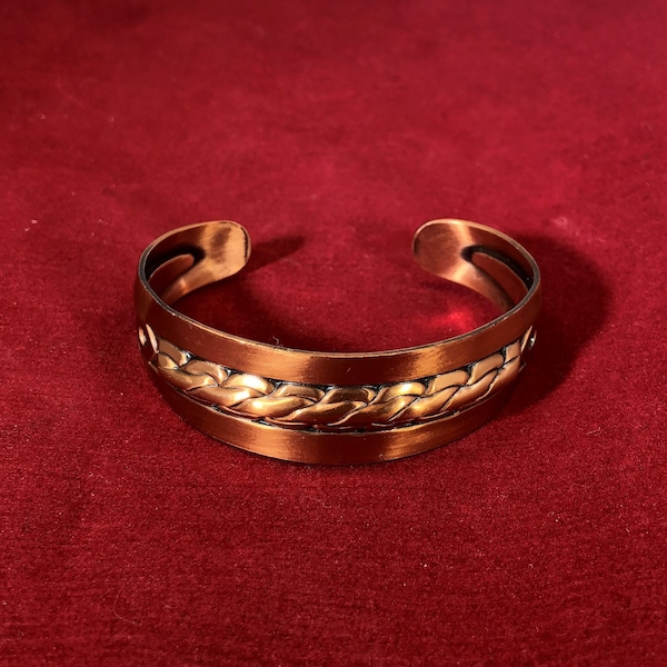 Vintage-Bracelet-Cuff-Copper Bell-Jewelry-Accessories