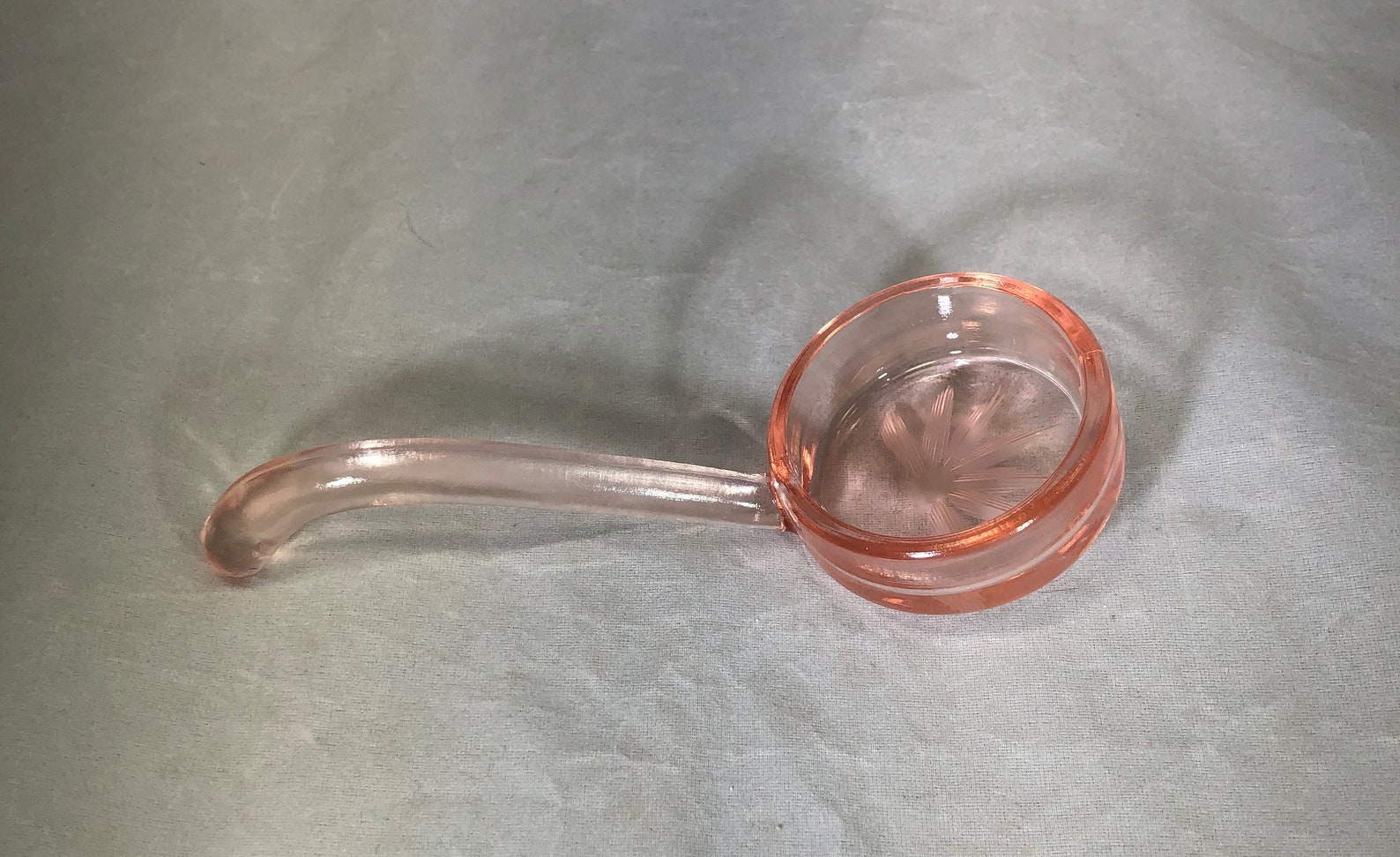 VintagePinkDepression GlassLadleSpoonServing Etsy
