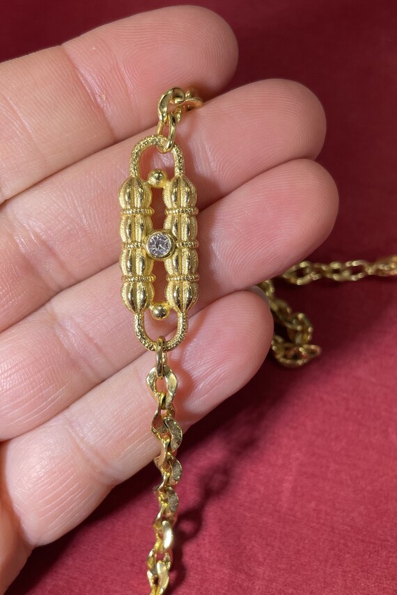 VTG JBK Jacqueline Kennedy paperclip necklace | eBay