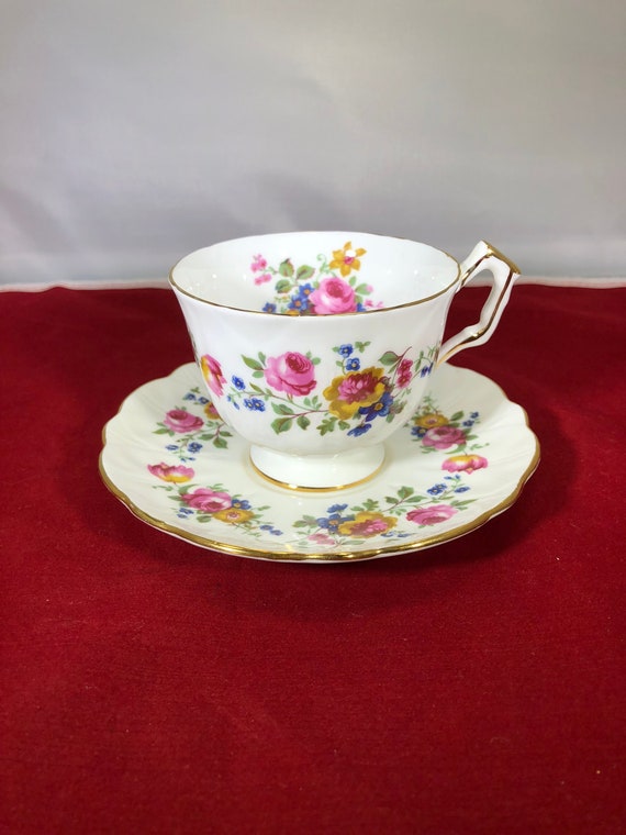 Tea Cup and Saucer by Aynsley