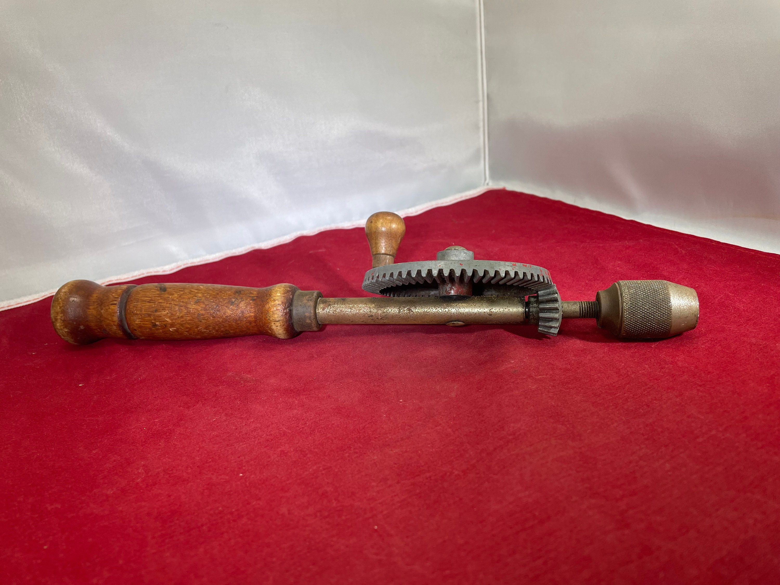 Primitive Hand Pick Vintage-wood Handle-hand Drill-primitive Decor-tool - Etsy
