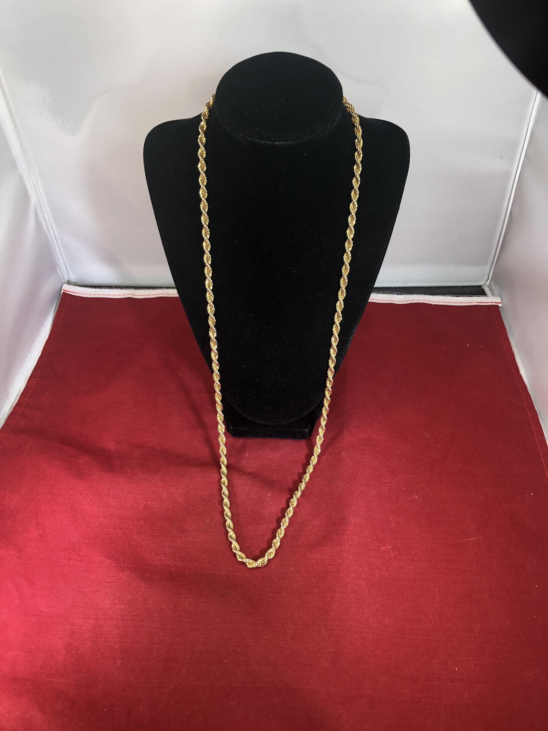 □VINTAGE HOLLYWOOD□ Twist Chain Necklace VH24NNNE173M