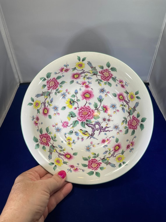 Vintage-old Foley-james Kent-england-chinese Rose-pitcher-basin