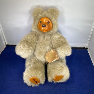 Vintage-raikes Bears-stuffed Animal-robert Raike-collectible-1989