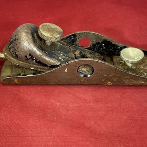 Vintage-Stanley-Wood Plane-Tool-Primitive Decor