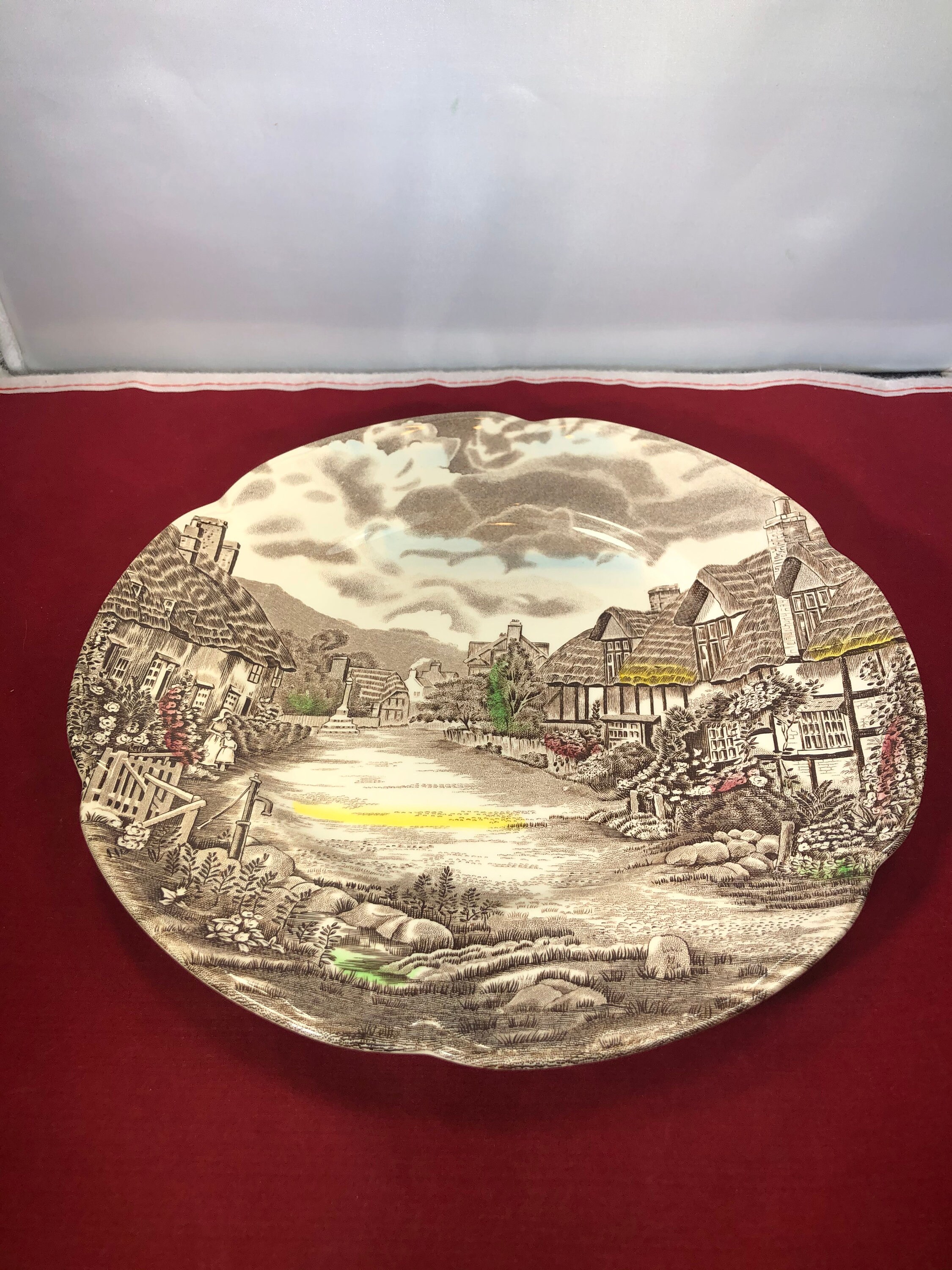 Vintagedinner Platessalad Platesbread Platessauce Etsy