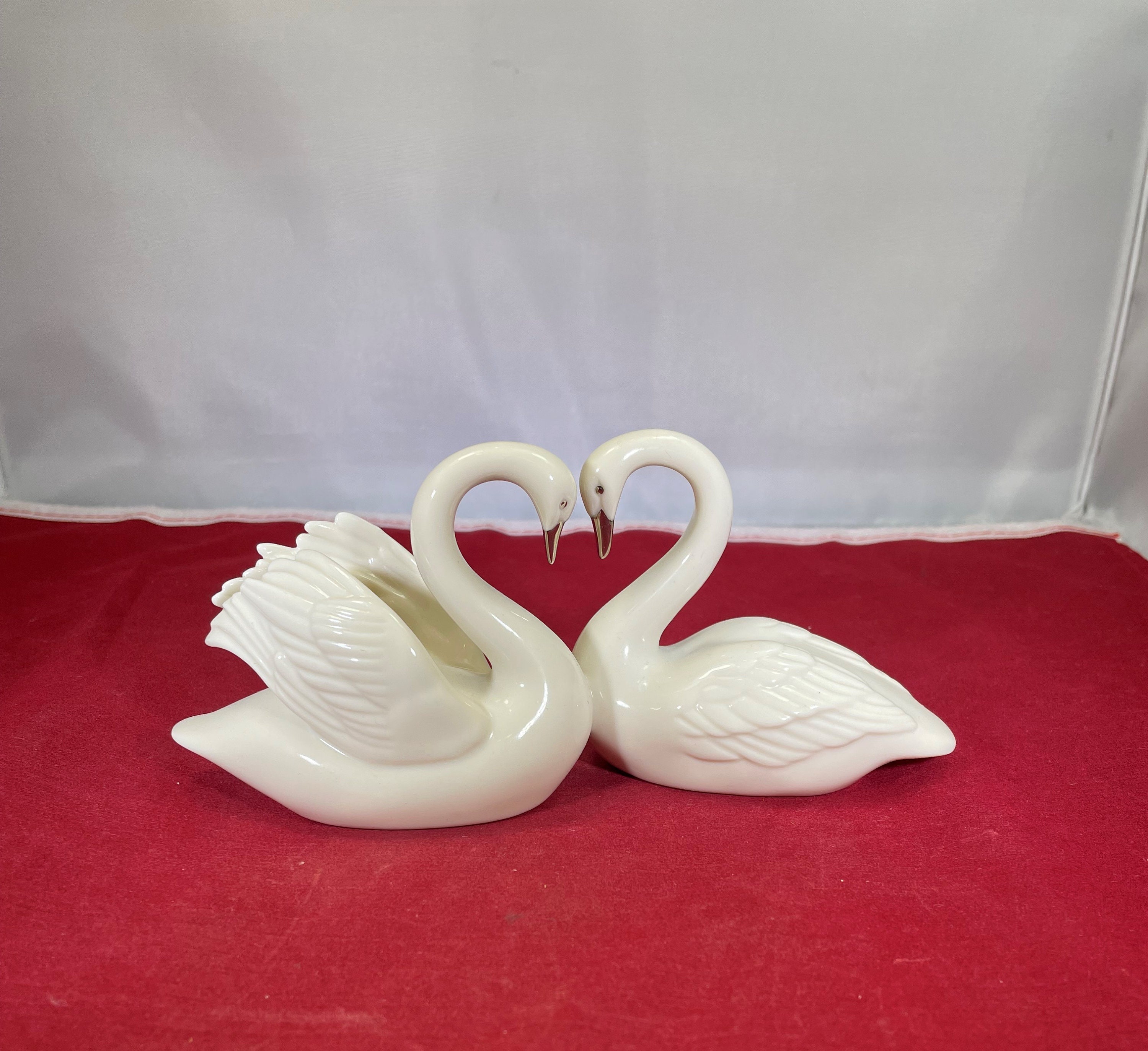 Elegant Swans Figurine by Lenox | The Music Box Company