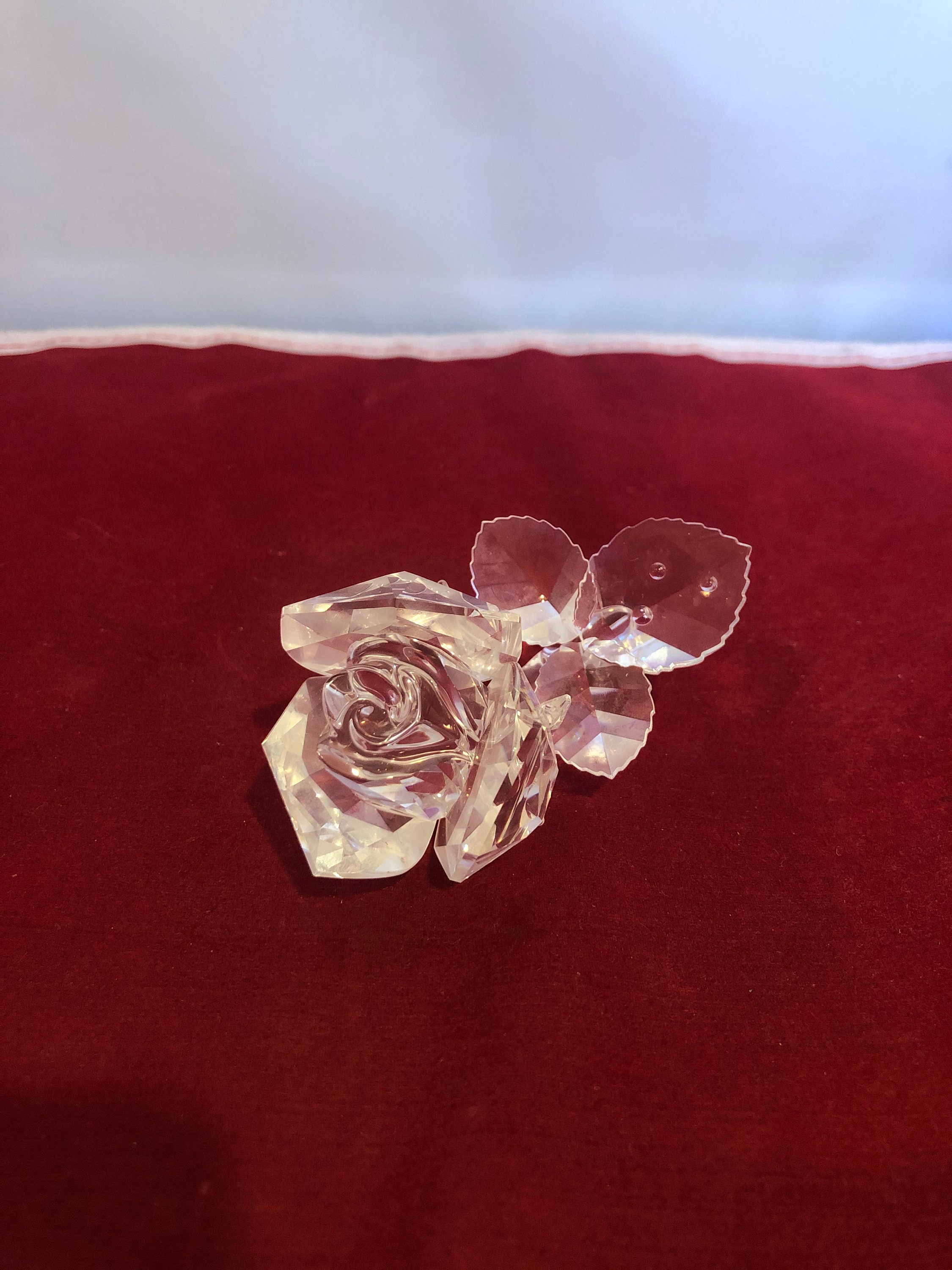 アクセサリー Swarovski crystal memories ROSE SWAROVSKI CRYSTAL MEMORIES GOLD TONE ROSE BROOCH PIN - NEW