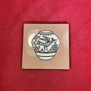 Vintage-Native American-Coaster-Cleo Teissedre-Vase-Home Decor
