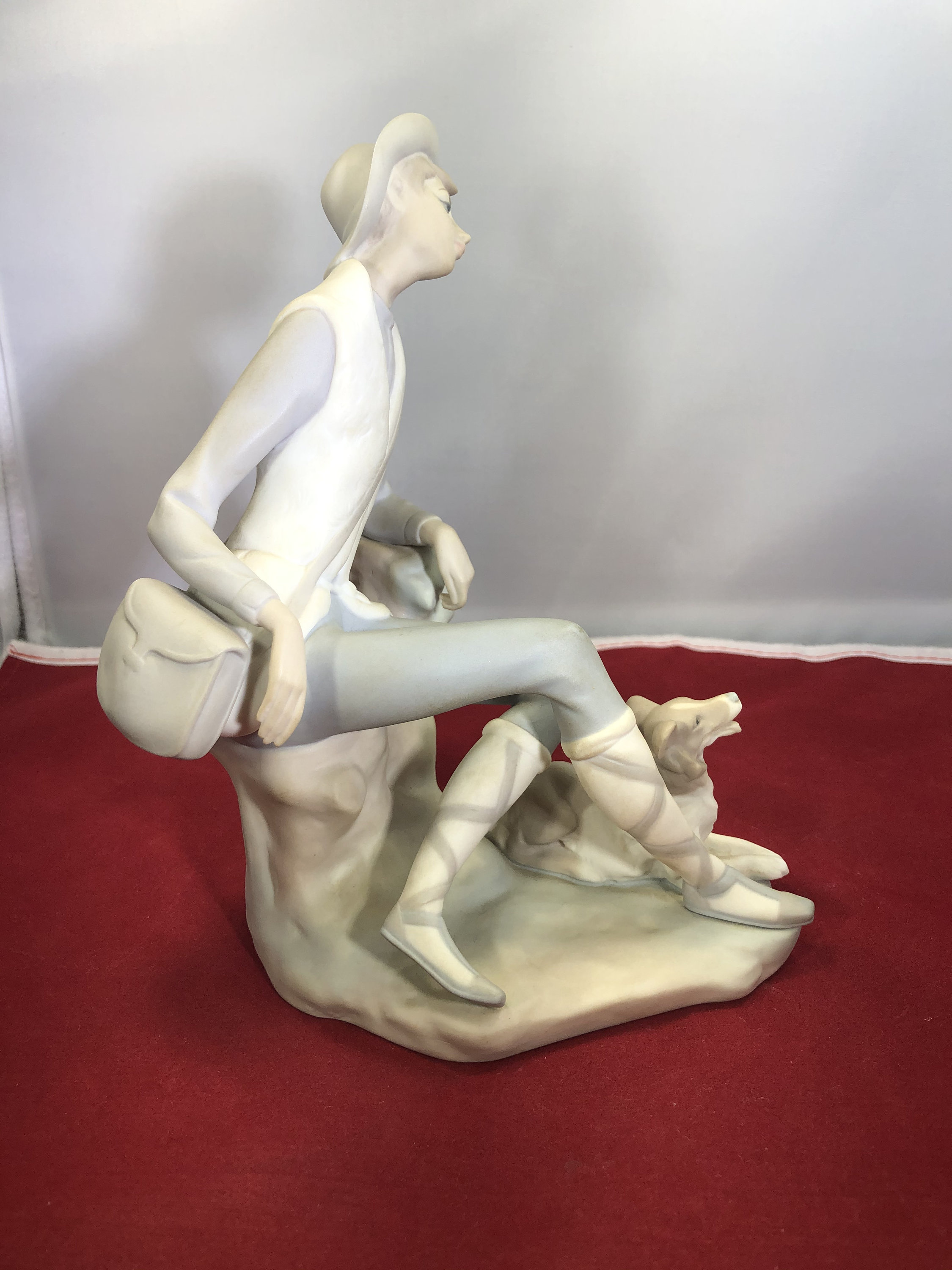 Lladro shepherd boy with dog discount