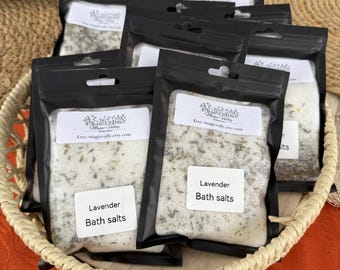 Lavender bath salts