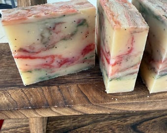 Cowgirl Christmas handmade soap