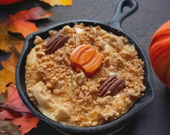 8 oz Pumpkin Pecan Waffles Iron Skillet Candle