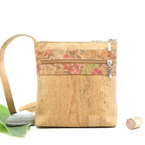 Bolso de corcho "SAMIRA" - #cork #handbag #cork #handbag #vegan #sustainable #shoulder #bag #nature #nature #wood