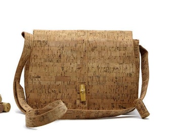 Cork handbag &quot;AUREA&quot; - #cork handbag #vegan #sustainable #nature