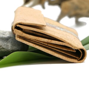 Cork wallet TESSA cork wallet purse corkbag portmonee vegan image 4