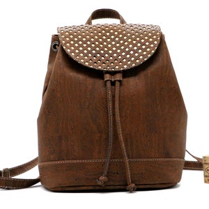 Kork Rucksack "ESCURO"  - #cork #backbag #vegan #nachhaltig #nature #kork #wood #bag