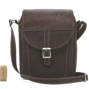 Sac à main en liège "PAOLO" - unisexe - pour elle et lui - sac bandoulière homme